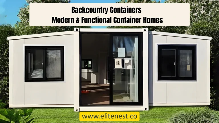 Backcountry Containers Modern & Functional Container Homes