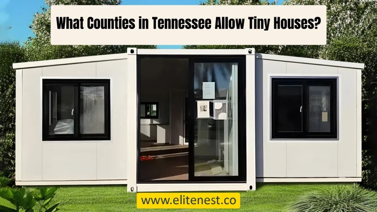 What Counties in Tennessee Allow Tiny Houses