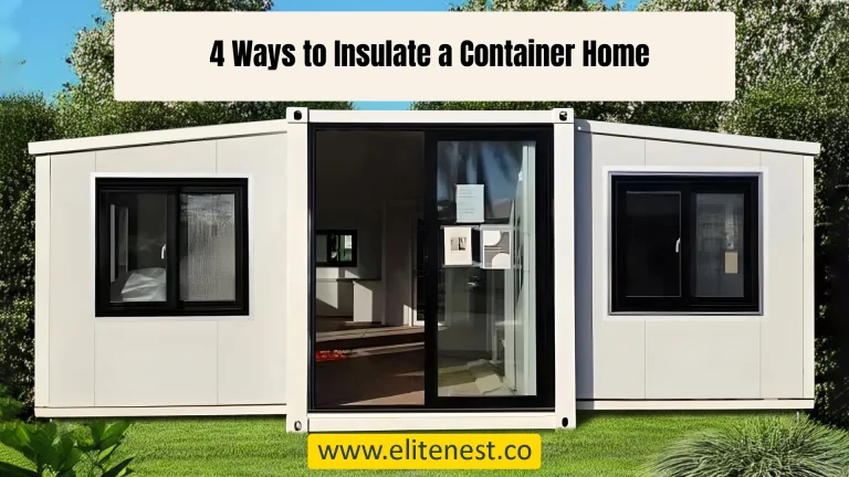 4 Ways to Insulate a Container Home