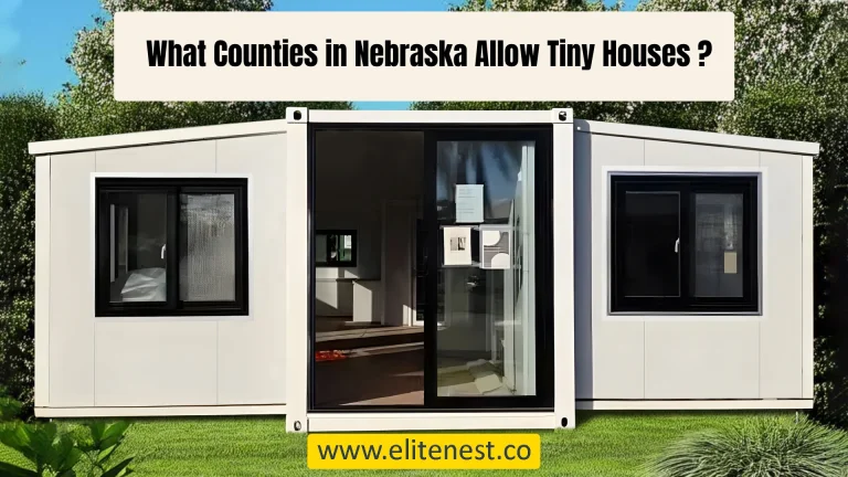 What Counties in Nebraska Allow Tiny Houses?